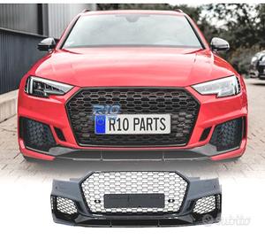 PARAURTI ANTERIORE PER AUDI A4 B9 17-20 LOOK RS4 P