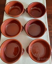set terrine in terracotta
