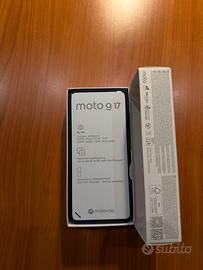 Motorola G17 NUOVO MAI USATO