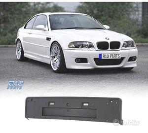 SUPPORTO TARGA PARAURTI BMW E46 LOOK M3 98-05