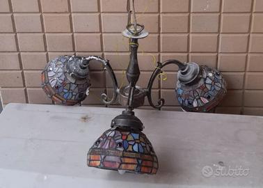 lampadario più applique 