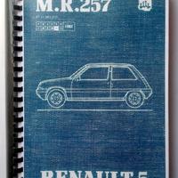 Manuale Officina Renault 5 GT Turbo