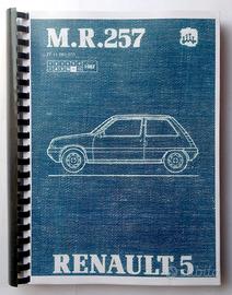 Manuale Officina Renault 5 GT Turbo