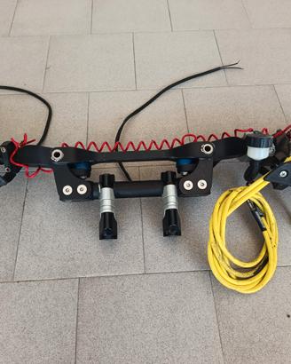 Manubrio ammortizato Ape Racing 