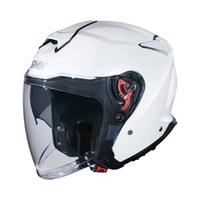 CASCO MOTO SCOOTER MOD. SMK GTJS01 WHITE TAGLIA XL