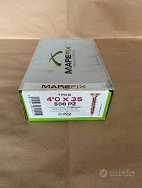 500 viti Marefix Zincate bicrome gialle 4,0x35