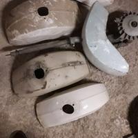 Vespa blocco vari ricambi 125 e 50