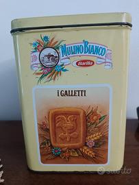scatola di latta Mulino Bianco  anni 80 