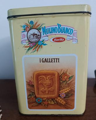 scatola di latta Mulino Bianco  anni 80 