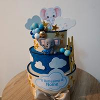 torta battesimo bimbo