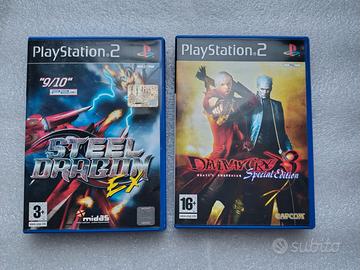DEVIL MAY CRY SPECIAL EDITION PS2 e STEEL DRAGON E
