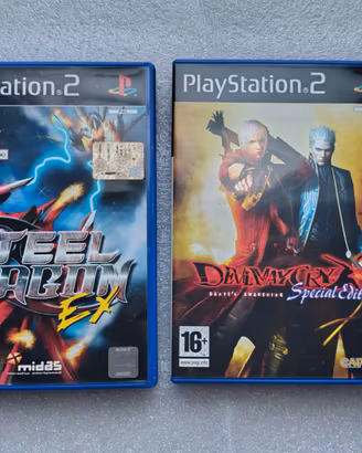 DEVIL MAY CRY SPECIAL EDITION PS2 e STEEL DRAGON E