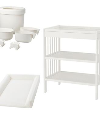 Fasciatoio bambino + accessori 