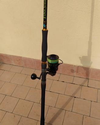 Combo canna più mulinello.