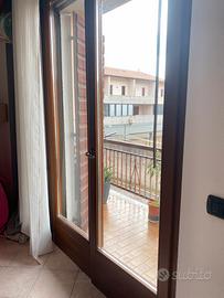 Portafinestra  2.45 x 1.75 in legno eccellente 