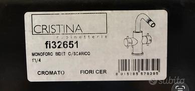 Rubinettria cristina per bidet mod filri