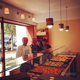 Vendita pizzeria al taglio