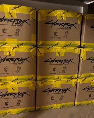 Cyberpunk TCG BETA - Case sigillato (6 box)