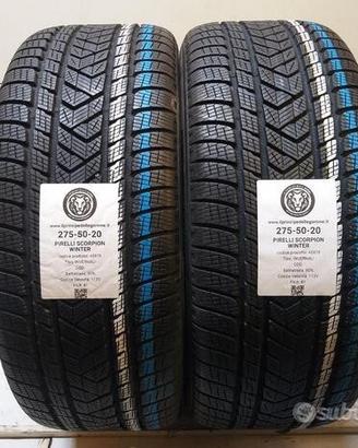 2 gomme 275 50 20 pirelli a45979