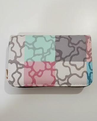 Portafoglio Donna Patchwork Pastello NUOVO