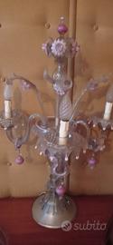 lampada vetro di murano 