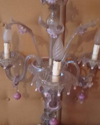 lampada vetro di murano 