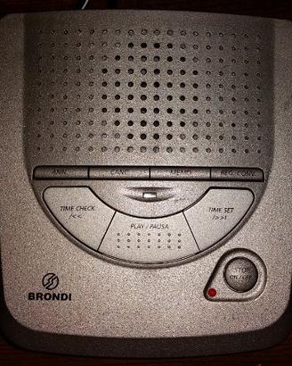 Brondi Time Segreteria telefonica - NUOVO - Paypal