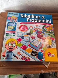 Gioco Tabelline e problemini