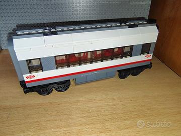 lego carrozza treno 60051