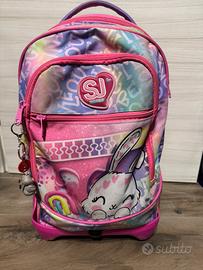 Zaino scuola trolley SJ bambina
