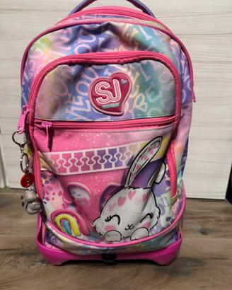 Zaino scuola trolley SJ bambina