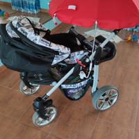 trio robusto con ruote grandi