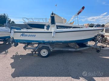 Albatros 17 barca motore e carrello