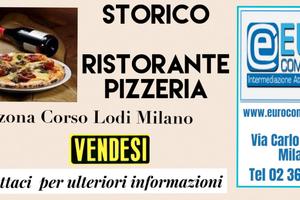 058/15 RISTORANTE PIZZERIA zona C.so Lodi mq 200