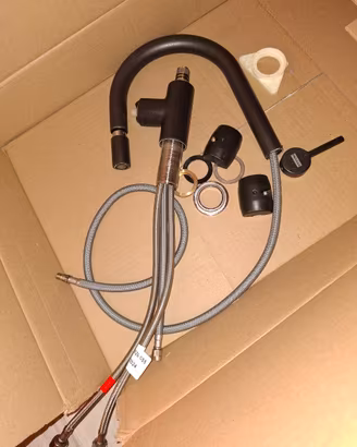 Miscelatore cucina Franke con doccetta.