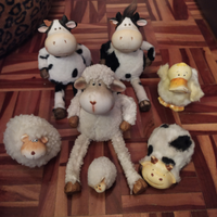 Animali ceramica / peluche