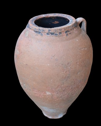 ANTICA GIARA ORCIO IN TERRACOTTA D'EPOCA