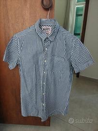 Camicia maniche corte a quadretti - Taglia S