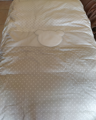 Paracolpi + piumone per lettino bambini