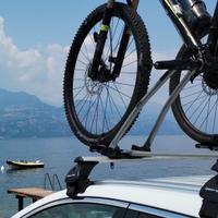 portabici Thule 532 + barre sul tetto