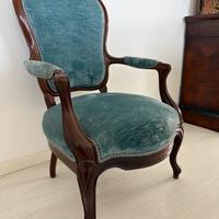 Poltrona '800 stile Luigi XV