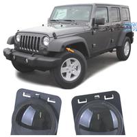FRECCIE LATERALI JEEP WRANGLER JK 07-17 LED NERO