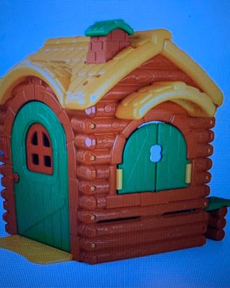 Casetta bambino da giardino Woodland Cottage Feber