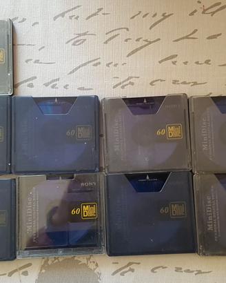 minidisc 60 & 74 minuti