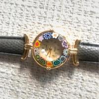 orologio murrina veneziana placcato oro