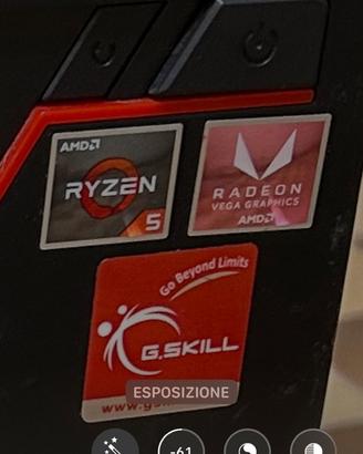 Pc Ryzen 5  SSD  240 ram 8 giga