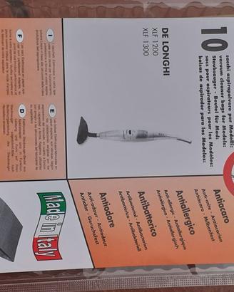 Sacchi aspirapolvere De Longhi