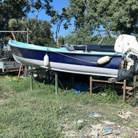 Vendita barca gabbianella con motore revisionata
