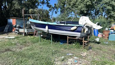 Vendita barca gabbianella con motore revisionata