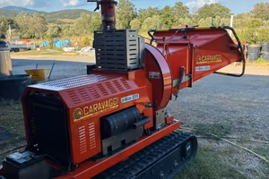 Cippatore,bio trituratore,diesel mob.235 caravaggi